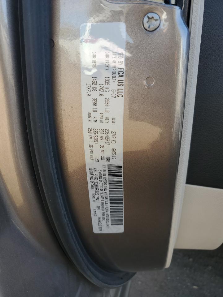 2017 Chrysler Pacifica Touring L VIN: 2C4RC1BG0HR821826 Lot: 82261515