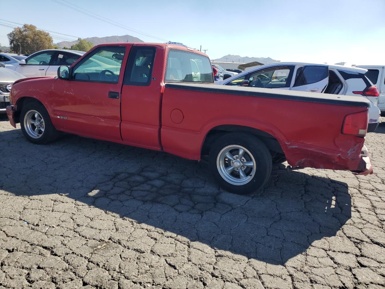 1997 Chevrolet S Truck S10 red pickup gas 1GCCS19X0V8166850 photo #3
