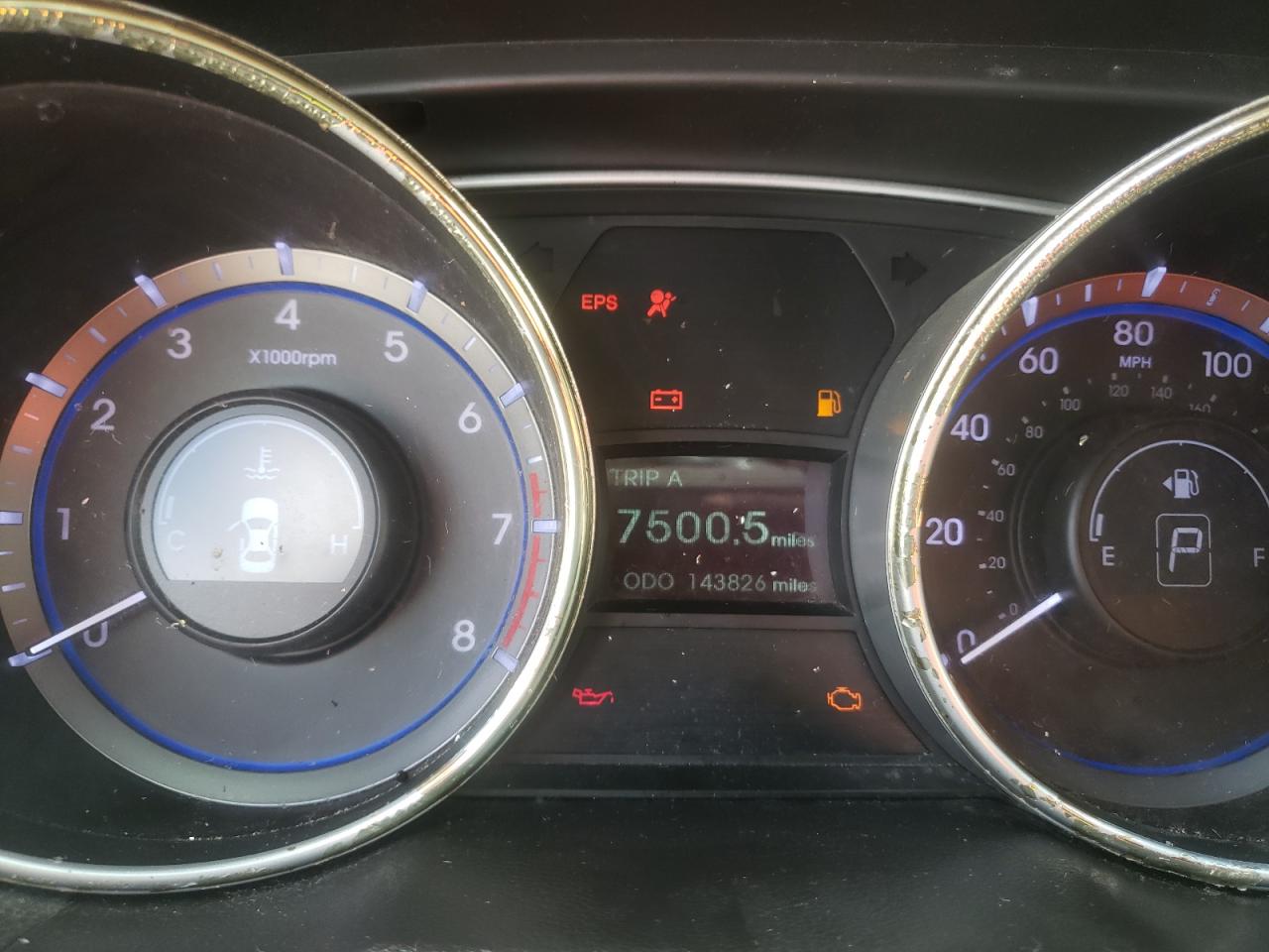 2012 Hyundai Sonata Gls VIN: 5NPEB4AC4CH426765 Lot: 85868065