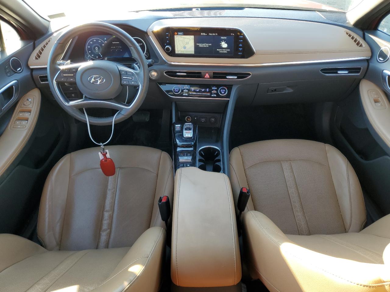 2021 Hyundai Sonata Limited VIN: 5NPEH4J20MH098493 Lot: 82508655