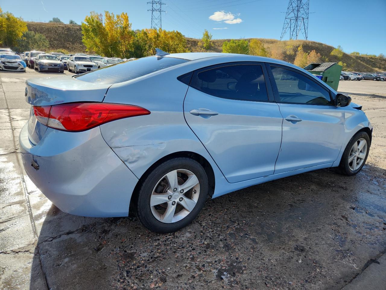 2011 Hyundai Elantra Gls VIN: KMHDH4AE1BU092299 Lot: 86111535