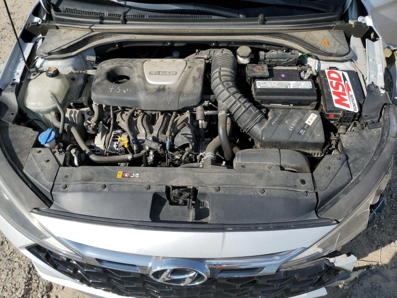 2019 Hyundai Elantra Sport VIN: KMHD04LB0KU817661 Lot: 84911995