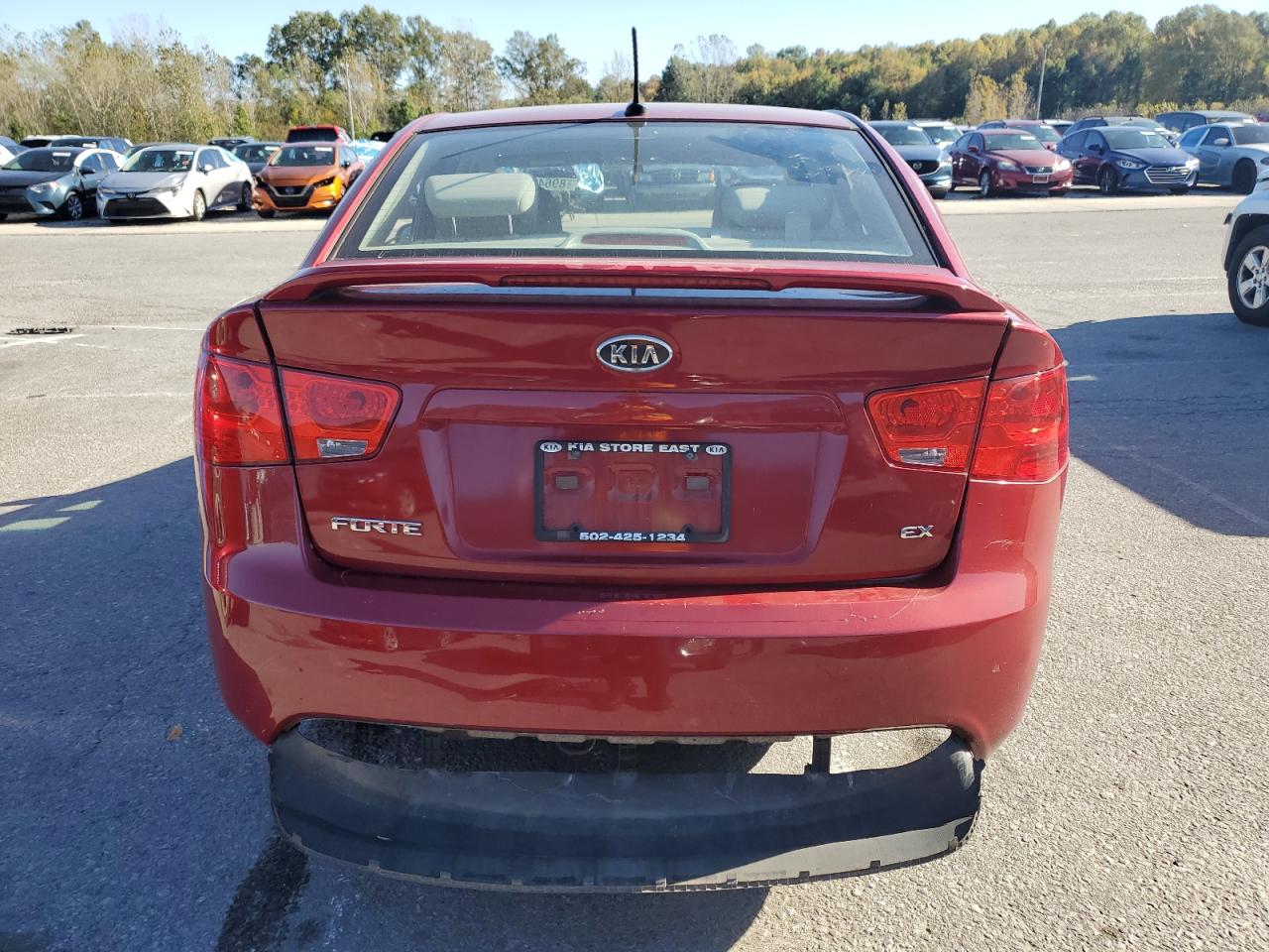 2011 Kia Forte Ex VIN: KNAFU4A20B5362063 Lot: 89642225
