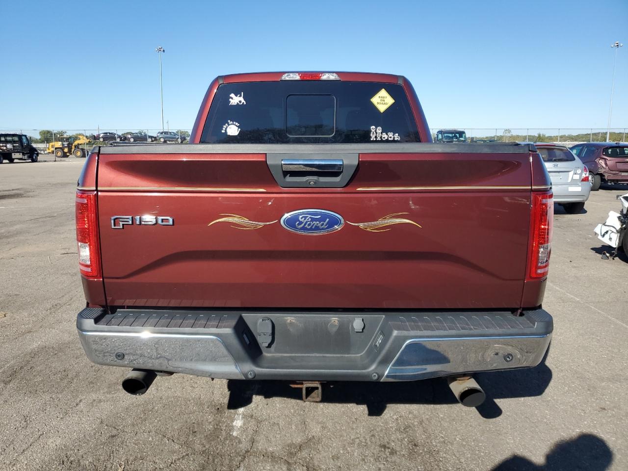 2015 Ford F150 Supercrew VIN: 1FTEW1EP4FFB31423 Lot: 82313895