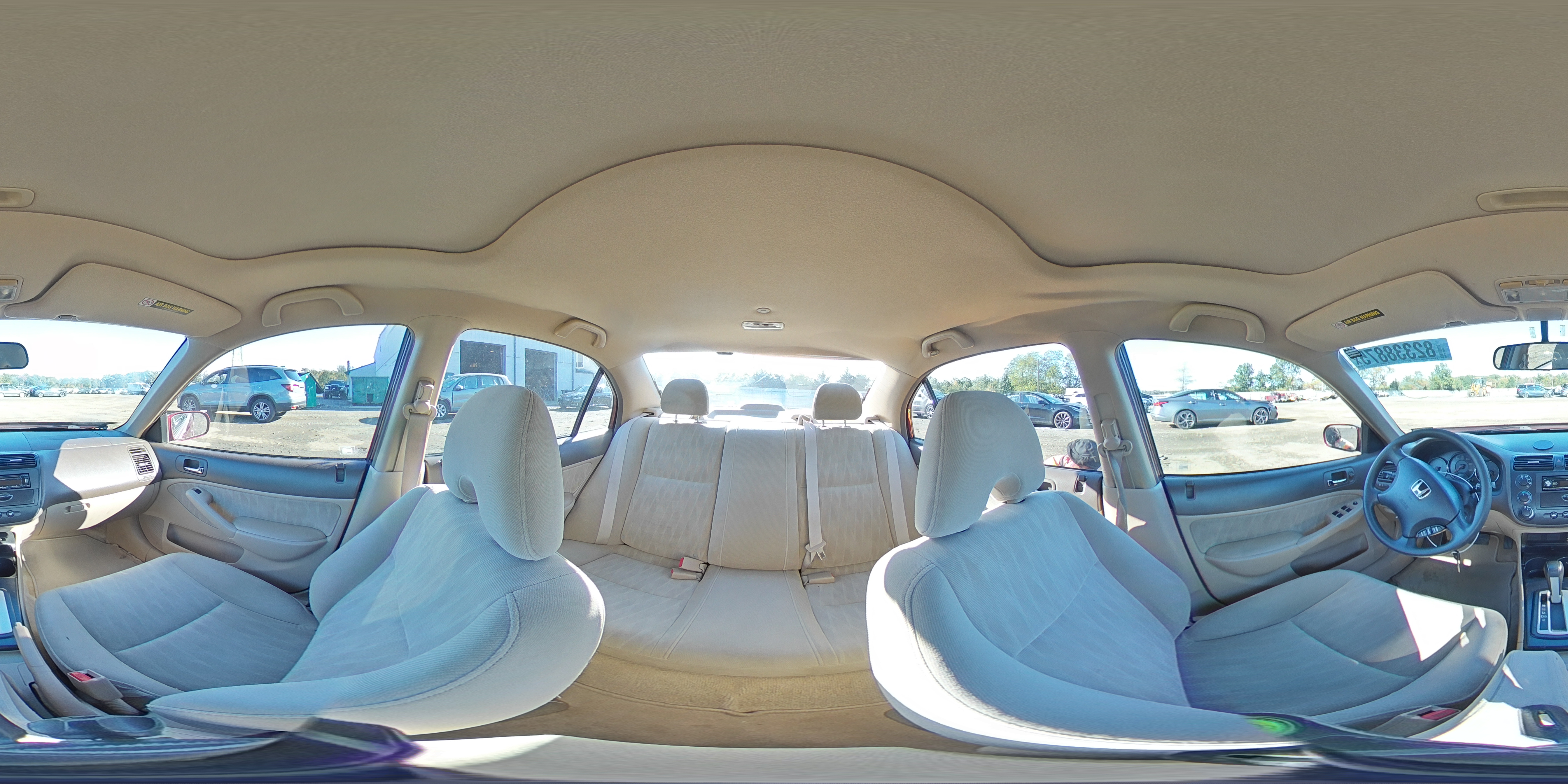 2004 Honda Civic Ex VIN: 2HGES26744H589203 Lot: 82338875