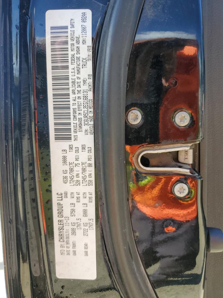 2014 Ram 2500 St VIN: 3C6UR5CL2EG168131 Lot: 86500685