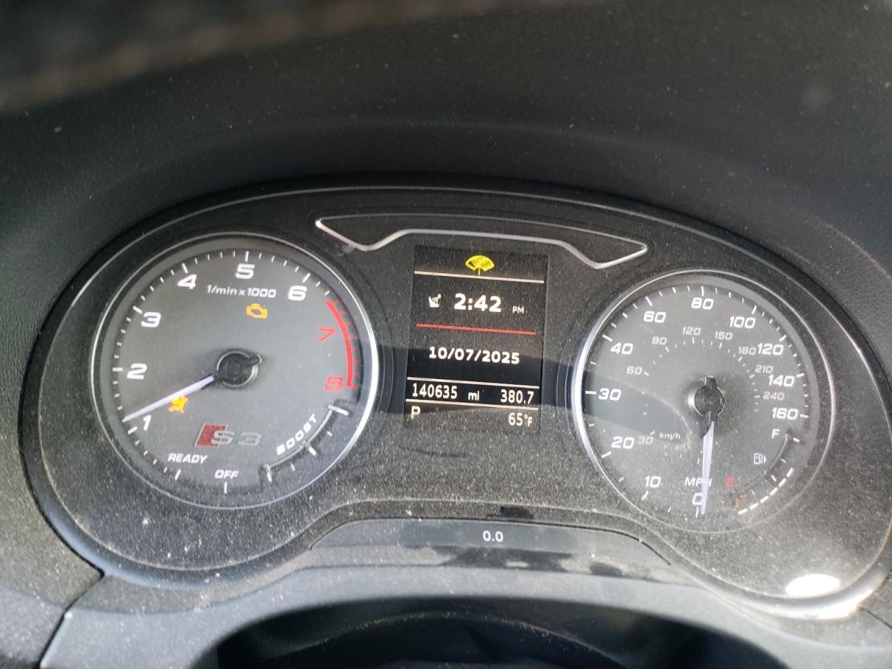 2016 Audi S3 Premium Plus VIN: WAUB1GFF3G1036535 Lot: 84940195