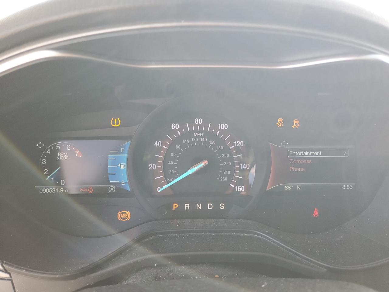 2019 Ford Fusion Sel VIN: 3FA6P0CD5KR139280 Lot: 85918185