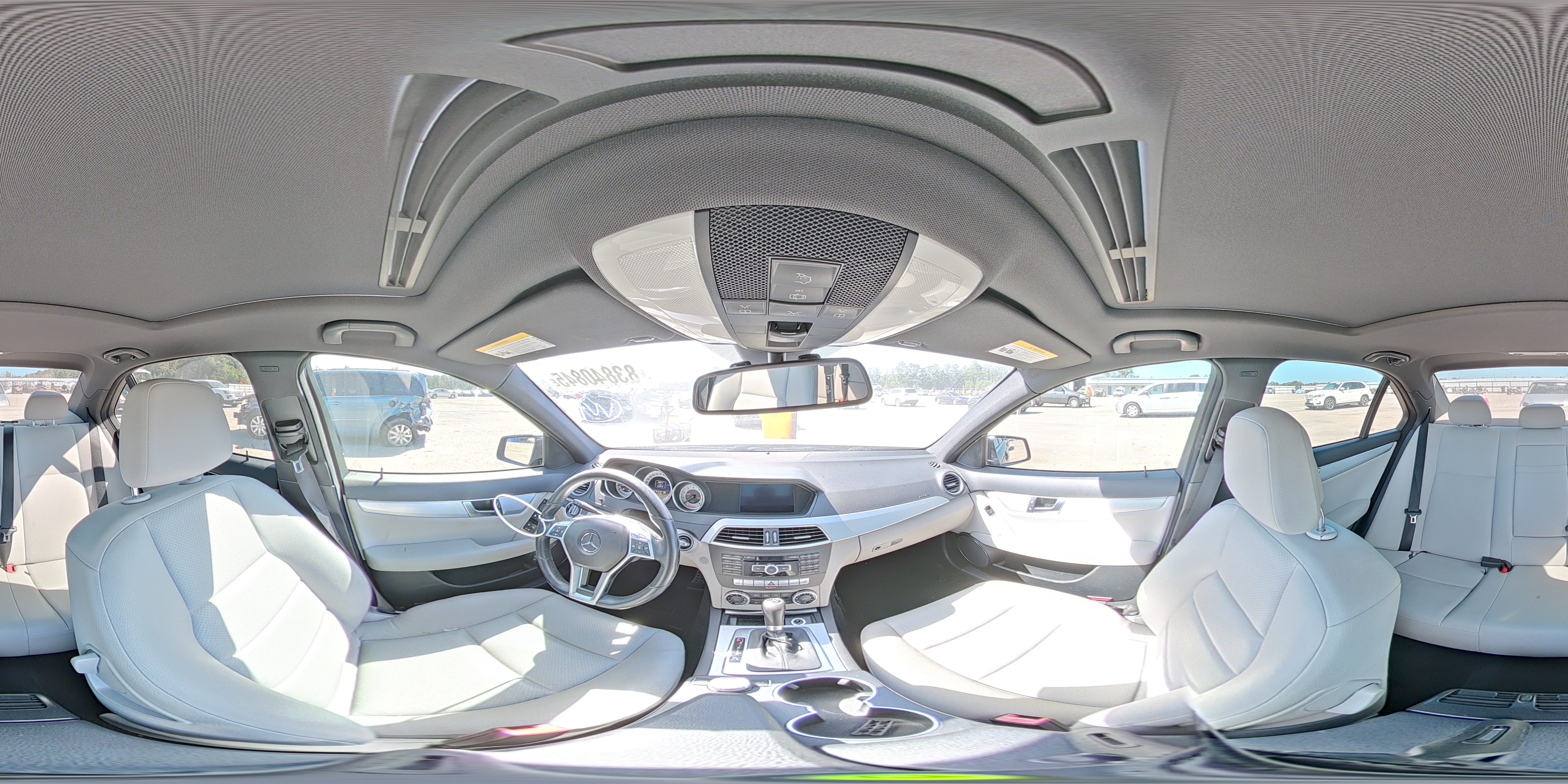 2012 Mercedes-Benz C 250 VIN: WDDGF4HB5CA603962 Lot: 83840845