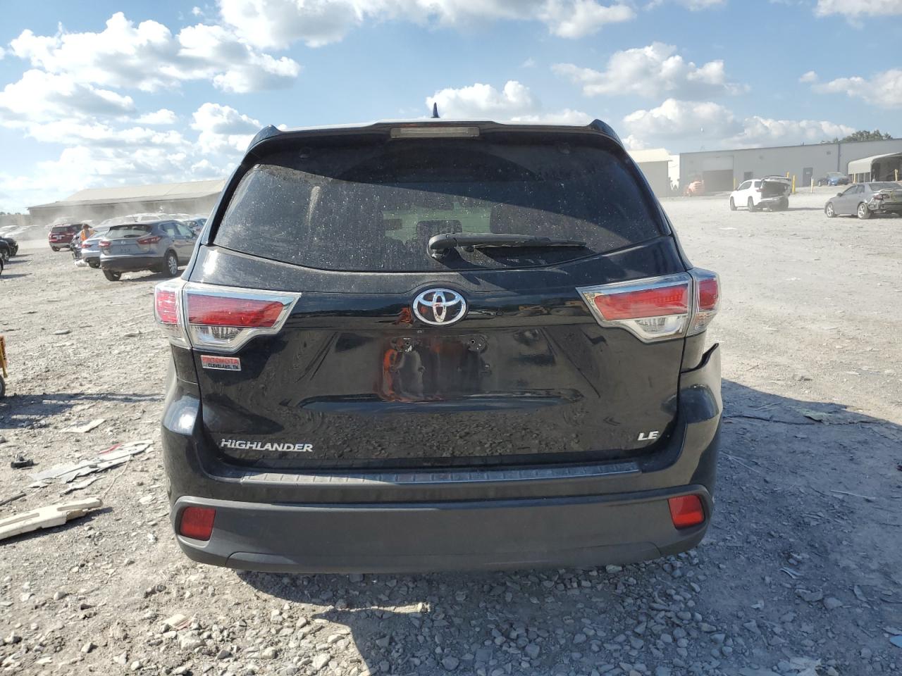 2016 Toyota Highlander Le VIN: 5TDZKRFH7GS157549 Lot: 84483065