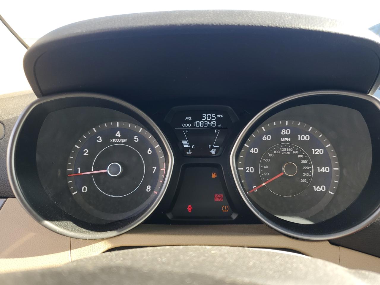 2012 Hyundai Elantra Gls VIN: 5NPDH4AE0CH077342 Lot: 86148605