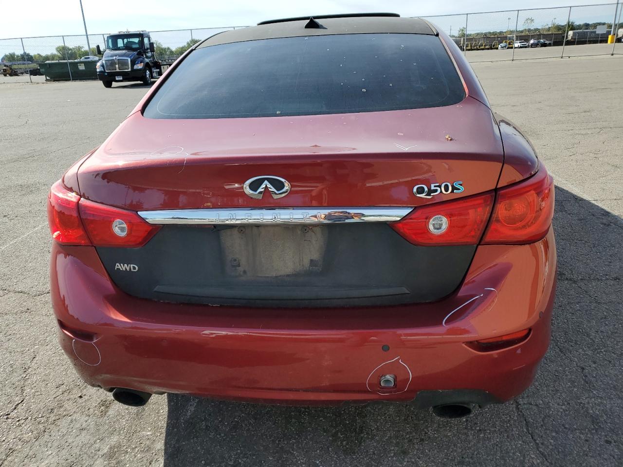 2014 Infiniti Q50 Hybrid Premium VIN: JN1AV7AR7EM700189 Lot: 82411205