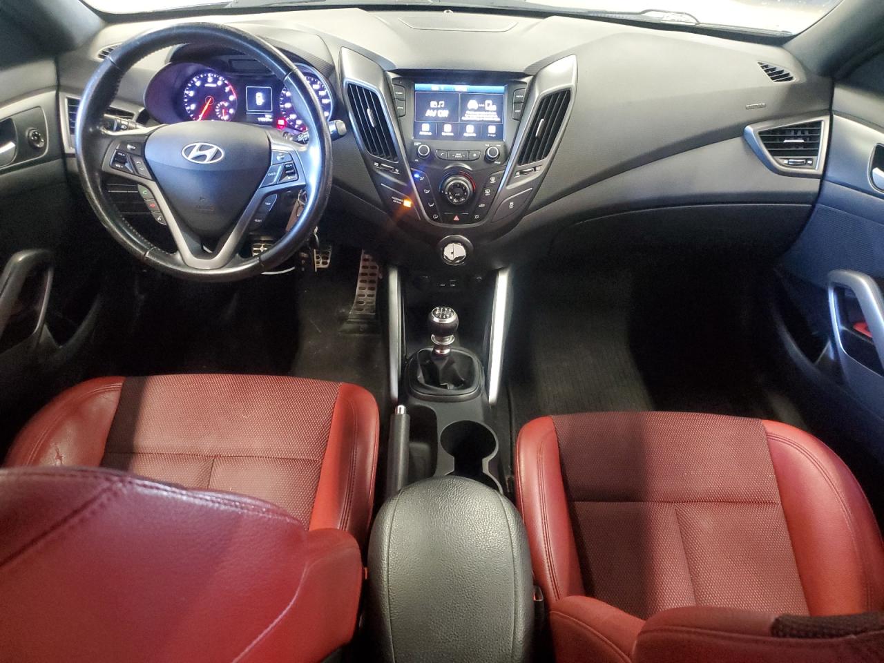 2017 Hyundai Veloster Turbo VIN: KMHTC6AE9HU318572 Lot: 84065815