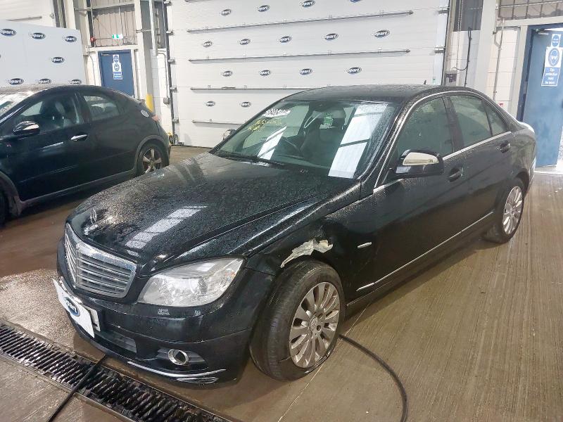 2008 MERCEDES C220 ELEGANCE CDI  for sale at Copart EAST KILBRIDE