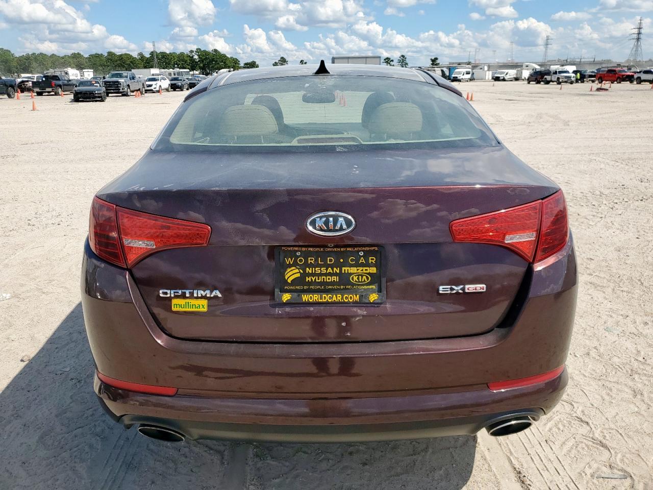 2012 Kia Optima Ex VIN: 5XXGN4A71CG016584 Lot: 85550135
