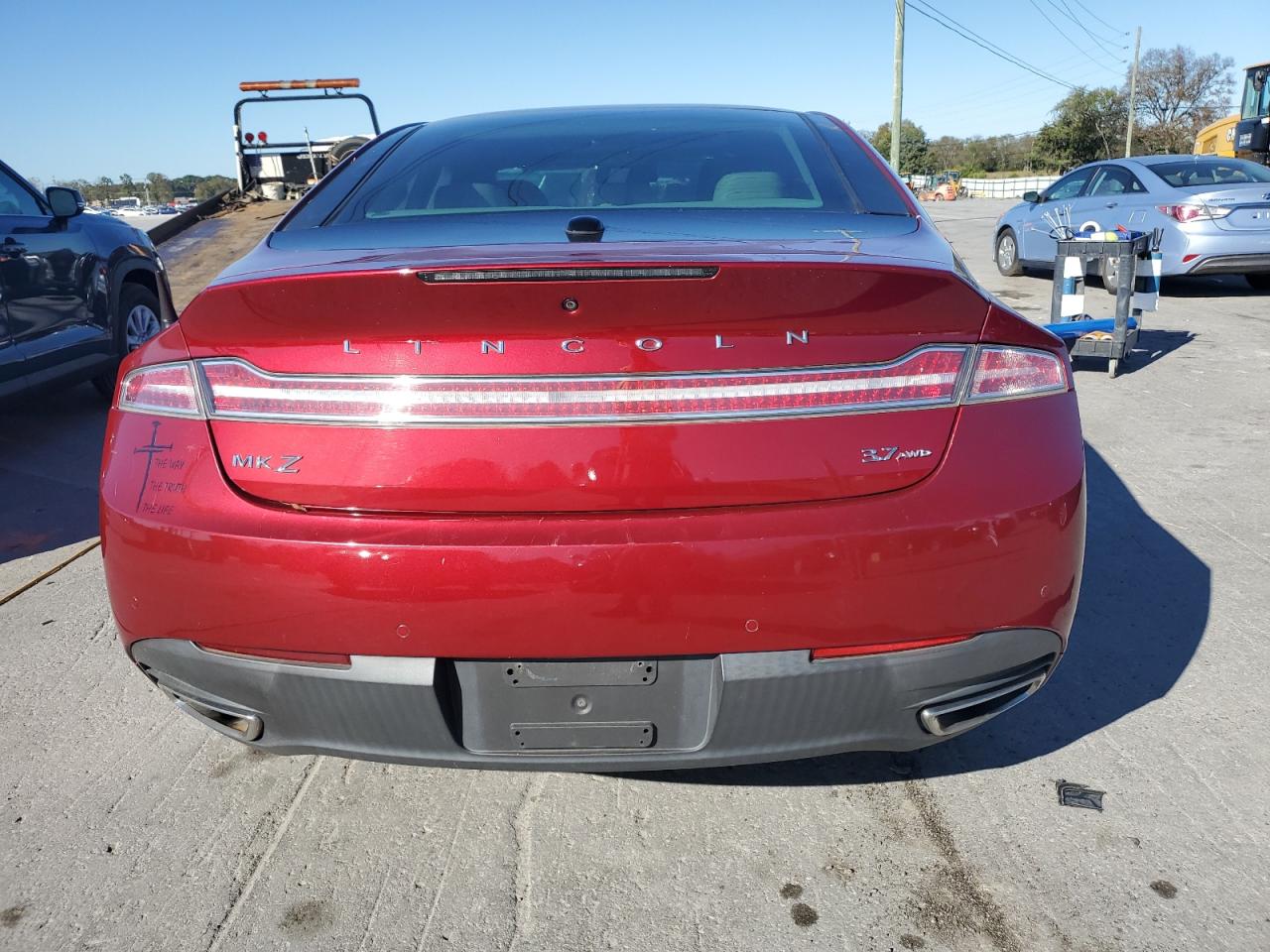 2013 Lincoln Mkz VIN: 3LN6L2JKXDR805213 Lot: 86272565