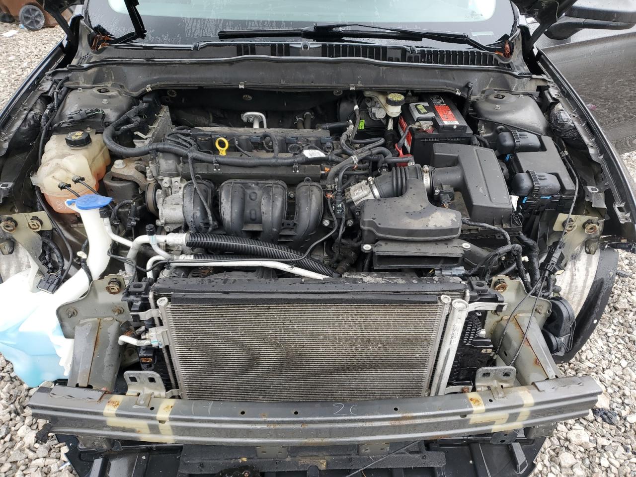 2016 Ford Fusion S VIN: 3FA6P0G76GR212751 Lot: 90521695