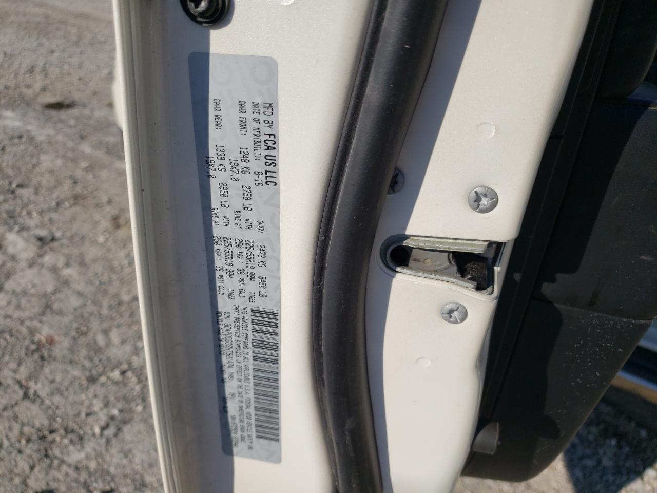 2017 Dodge Journey Crossroad VIN: 3C4PDCGG9HT501474 Lot: 82685915