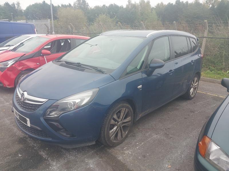 2015 VAUXHALL ZAFIRA 1.4T SRI 5DR for sale at Copart SANDTOFT