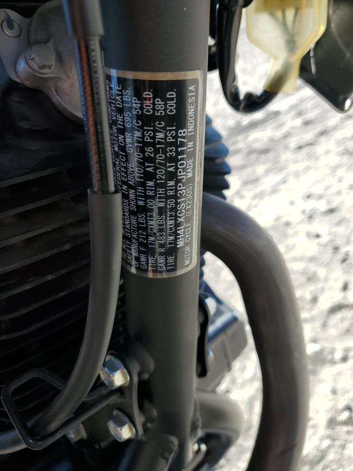 2023 Kawasaki Klx230 S VIN: MH4LXCS13PJP01178 Lot: 86775355