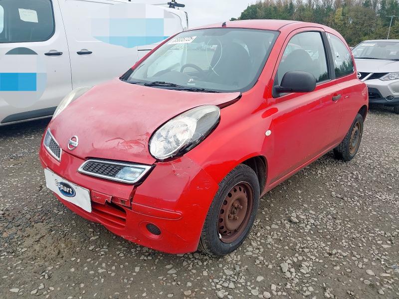 2010 NISSAN MICRA VISIA  for sale at Copart EAST KILBRIDE