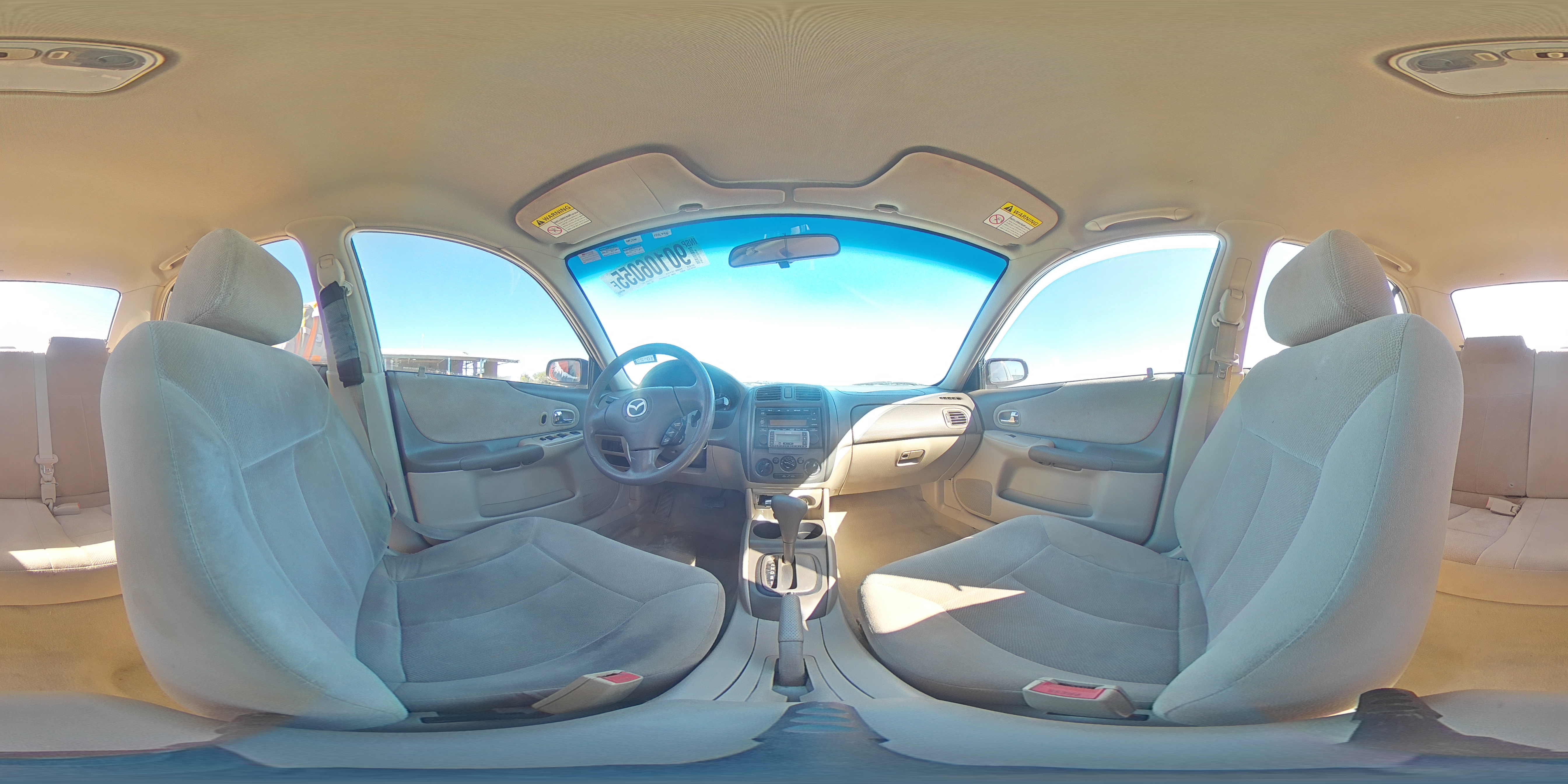 2003 Mazda Protege Dx VIN: JM1BJ225730193388 Lot: 90106055