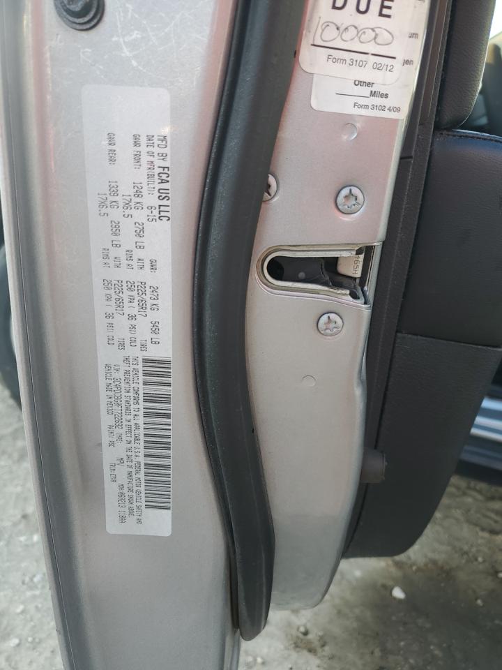 2015 Dodge Journey Sxt VIN: 3C4PDCBG0FT722692 Lot: 86973955