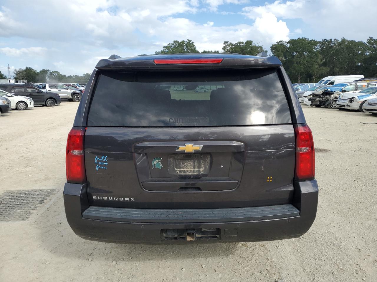 2018 Chevrolet Suburban C1500 Lt VIN: 1GNSCHKC3JR380266 Lot: 84815695