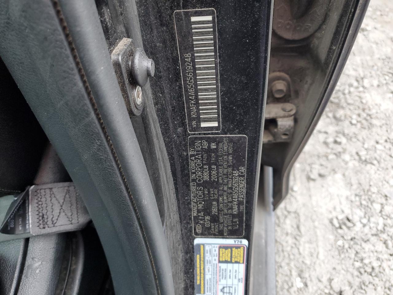 2016 Kia Forte Lx VIN: KNAFK4A65G5619248 Lot: 90230985