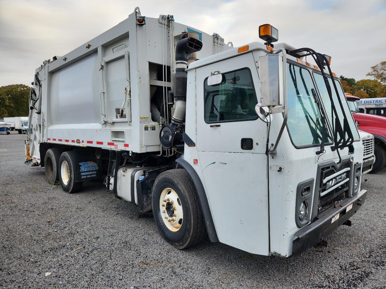 2014 Mack Leu613 Refuse Truck 1M2AU04C7EM008069 photo #1
