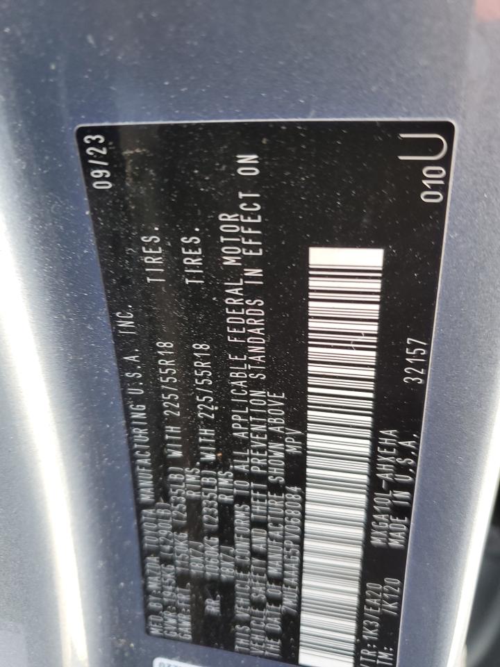 2023 Toyota Corolla Cross Xle VIN: 7MUEAAAG5PV068084 Lot: 84984685