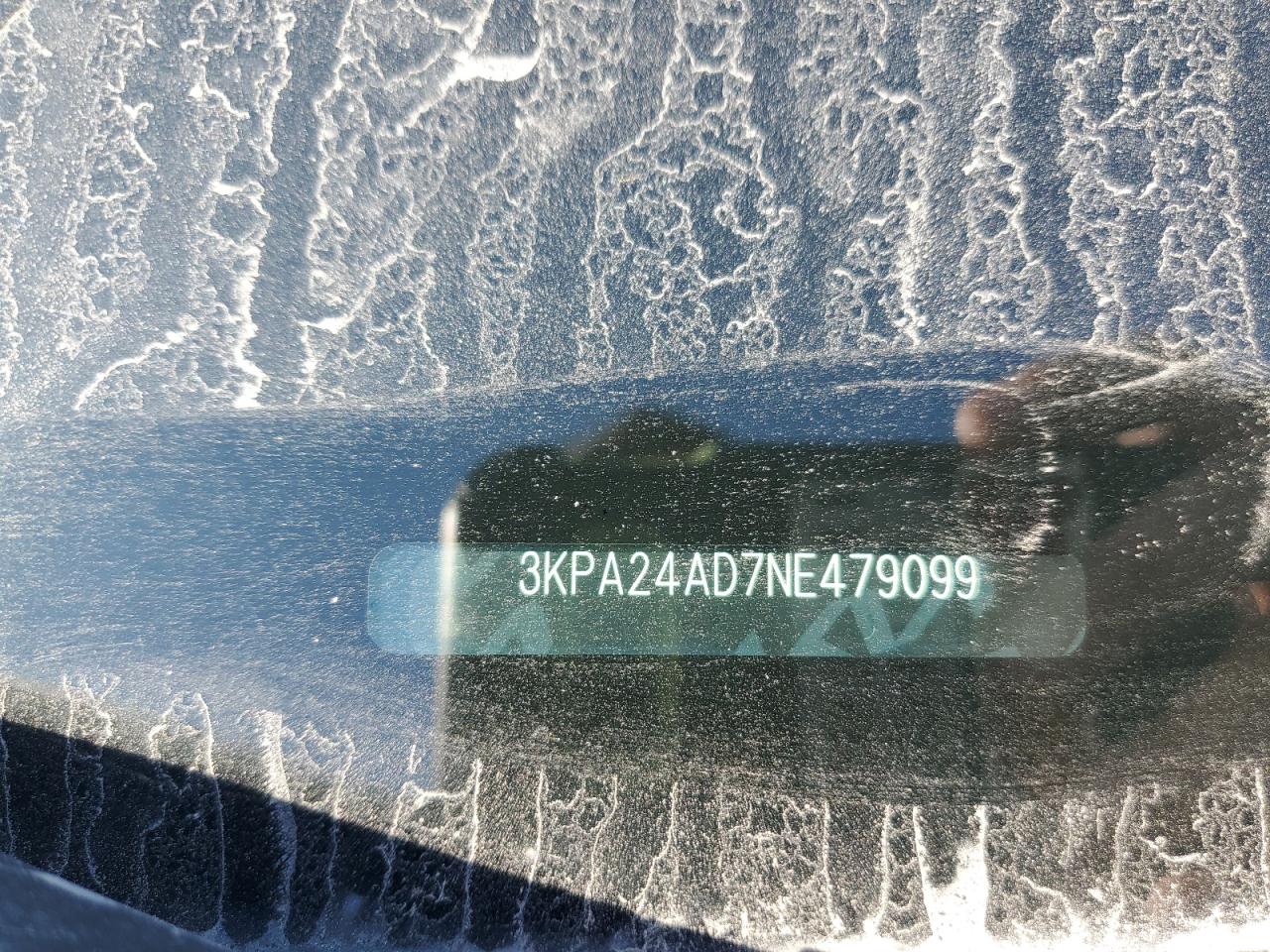 2022 Kia Rio Lx VIN: 3KPA24AD7NE479099 Lot: 82296455