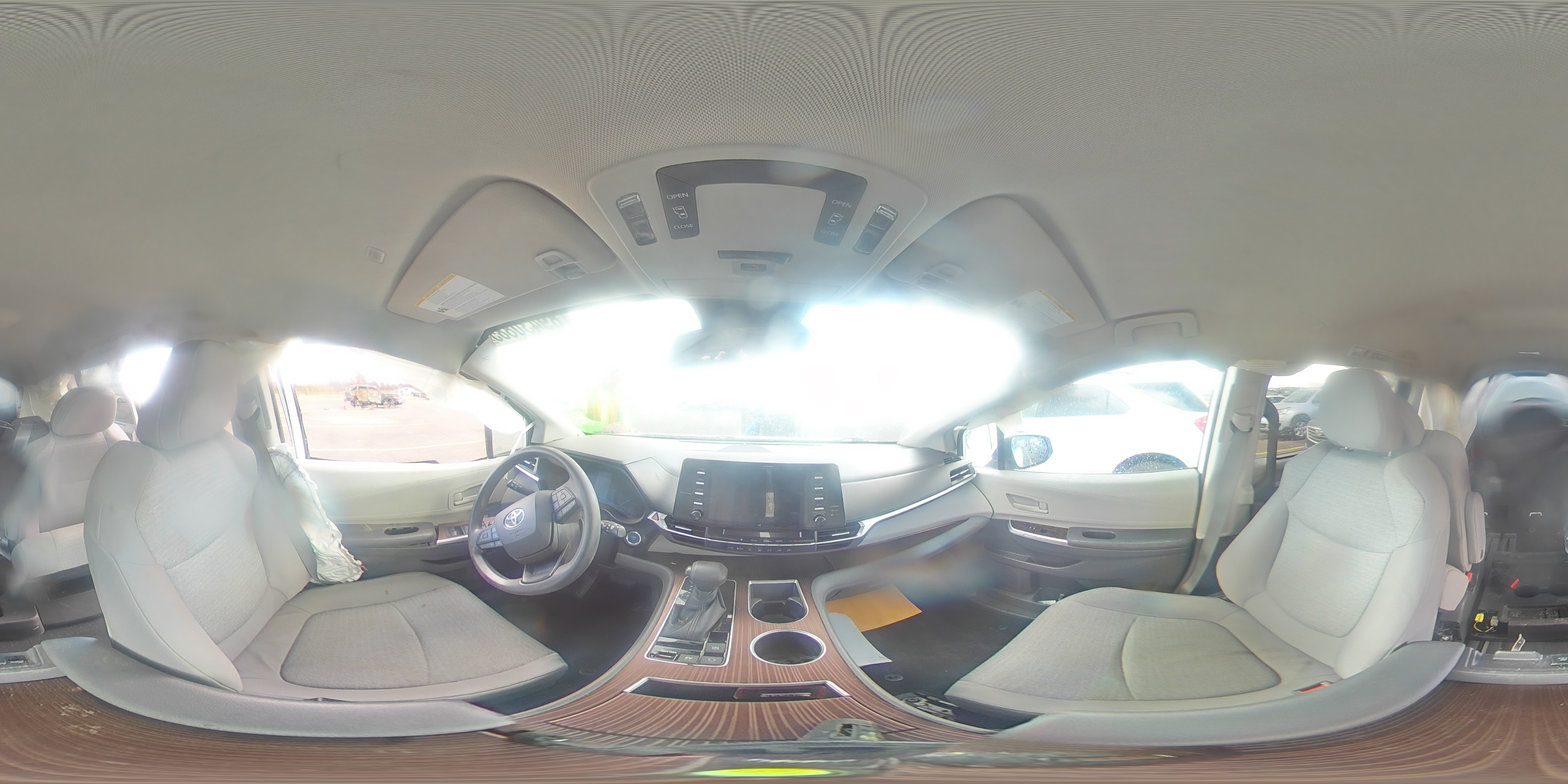 2022 Toyota Sienna Le VIN: 5TDKRKEC1NS111366 Lot: 89430885