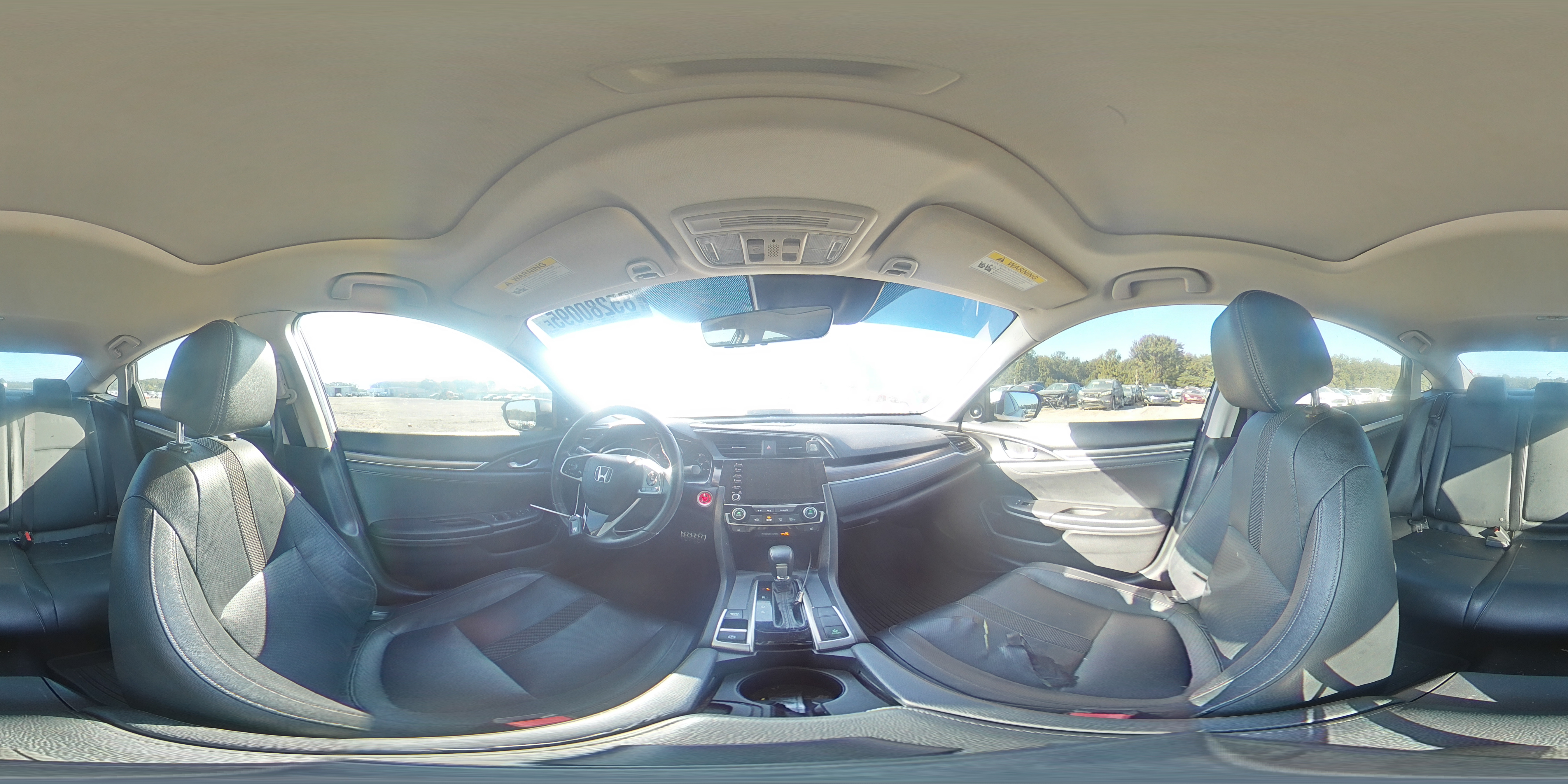 2019 Honda Civic Touring VIN: JHMFC1F96KX002292 Lot: 85280095