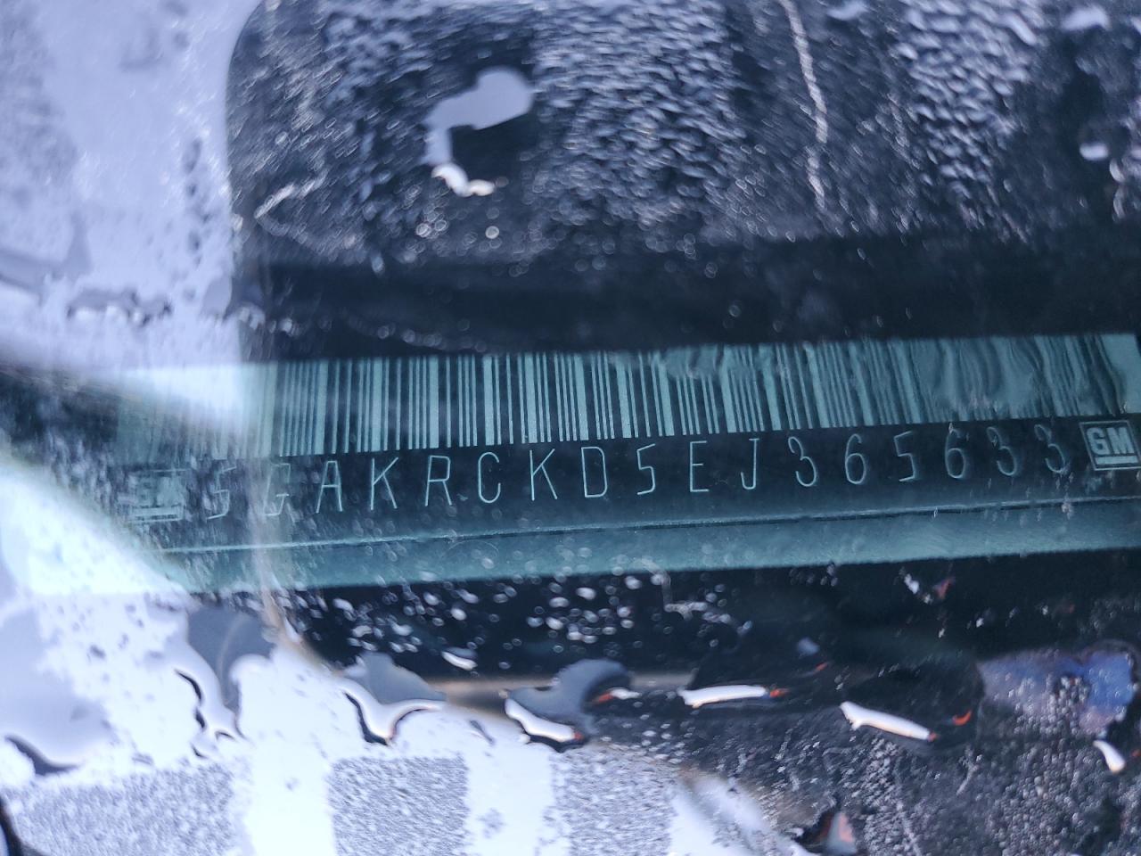 2014 Buick Enclave VIN: 5GAKRCKD5EJ365633 Lot: 86133825