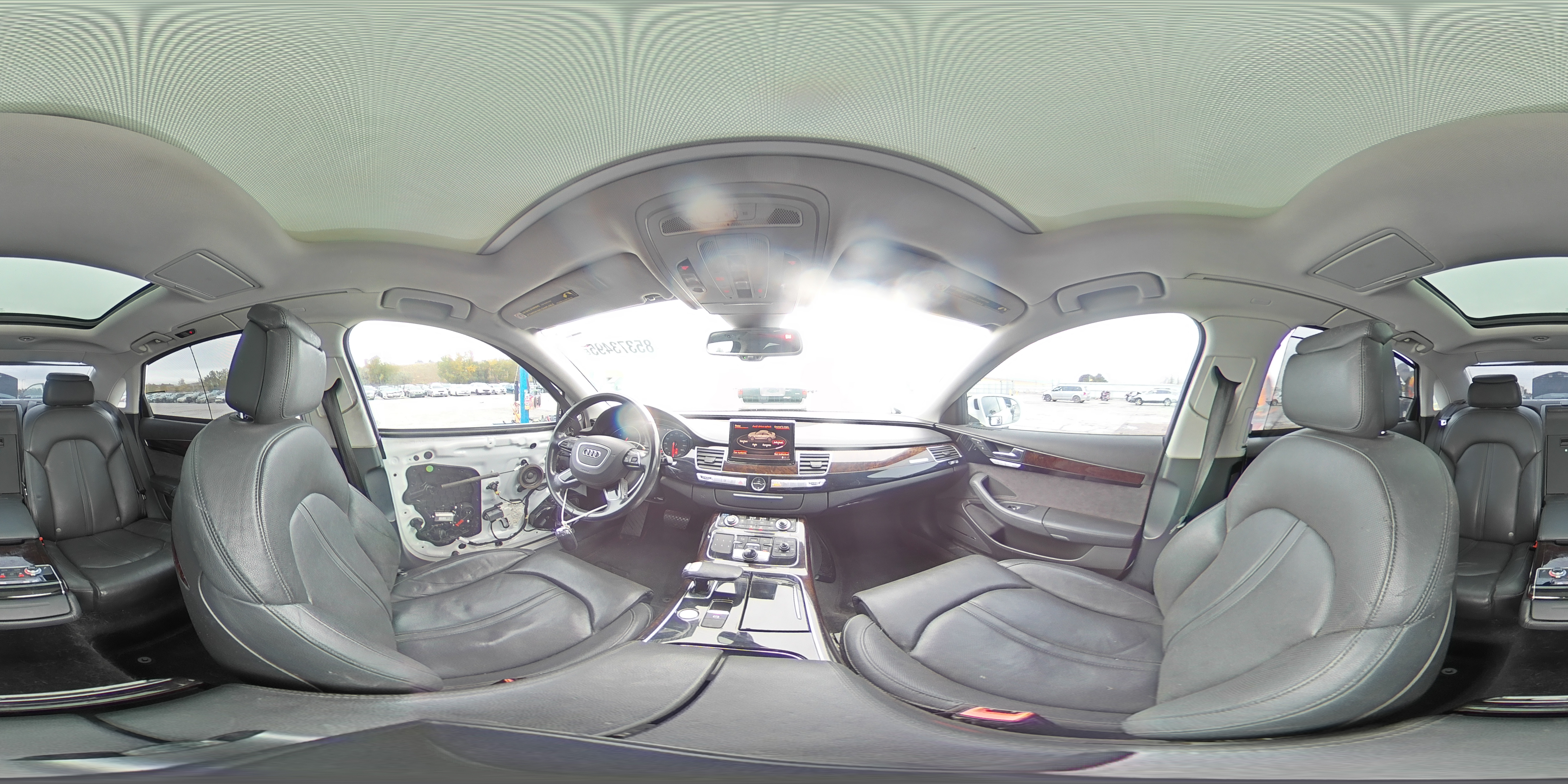 2012 Audi A8 L Quattro VIN: WAURVAFD9CN016341 Lot: 85373495