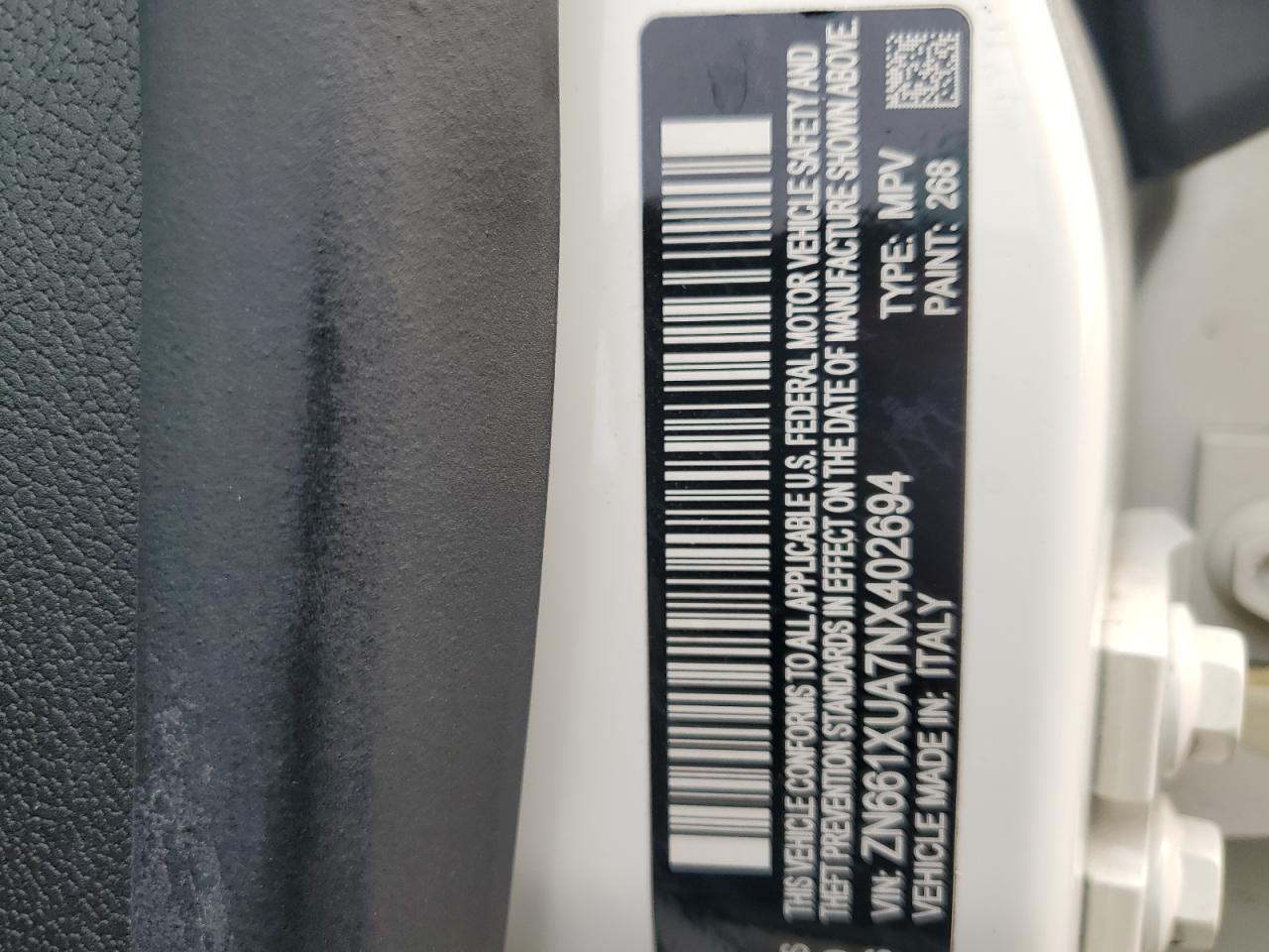 2022 Maserati Levante Base VIN: ZN661XUA7NX402694 Lot: 89894625