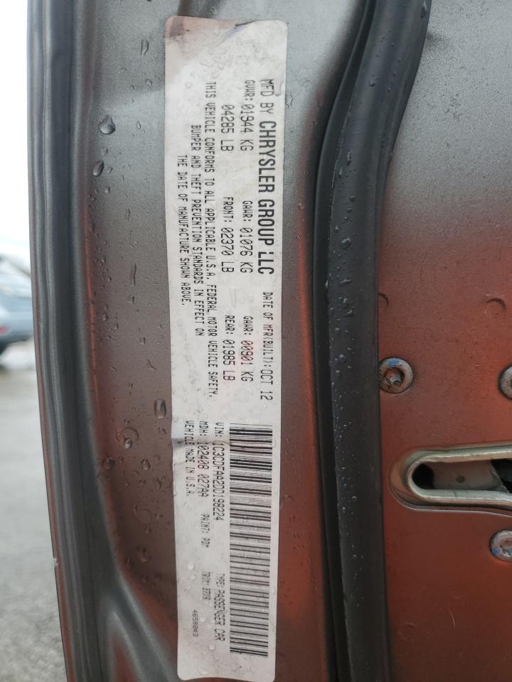 2013 Dodge Dart Se VIN: 1C3CDFAA2DD198224 Lot: 90114515