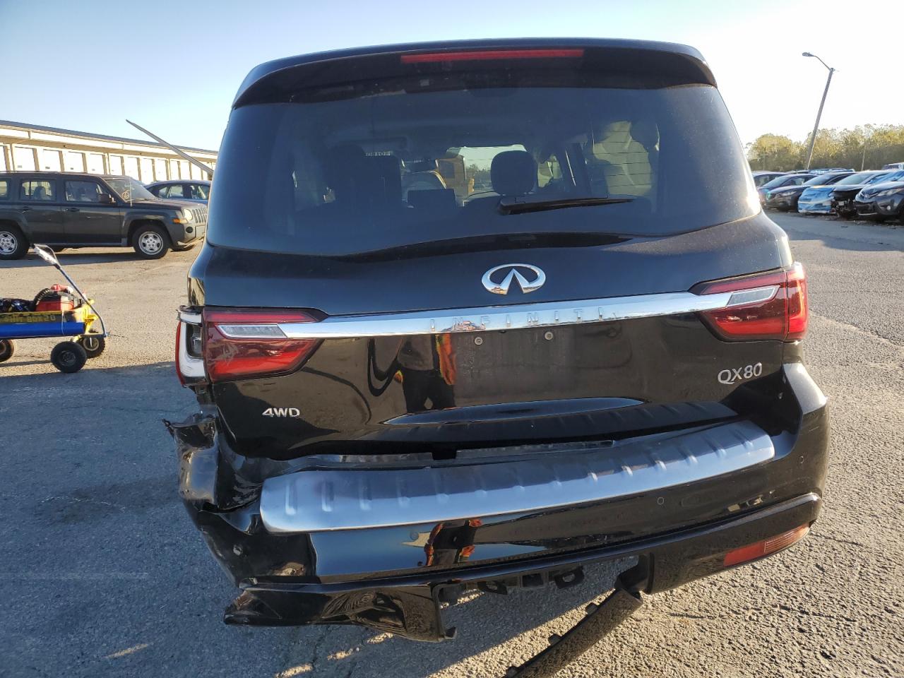 2022 Infiniti Qx80 Luxe VIN: JN8AZ2AE2N9293360 Lot: 87089575