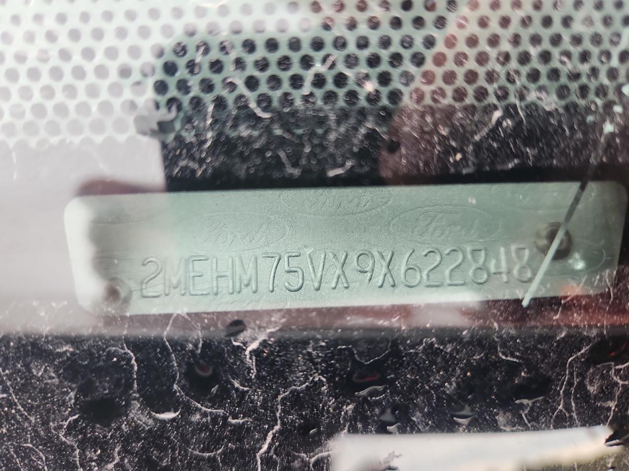 2009 Mercury Grand Marquis Ls VIN: 2MEHM75VX9X622848 Lot: 82266425