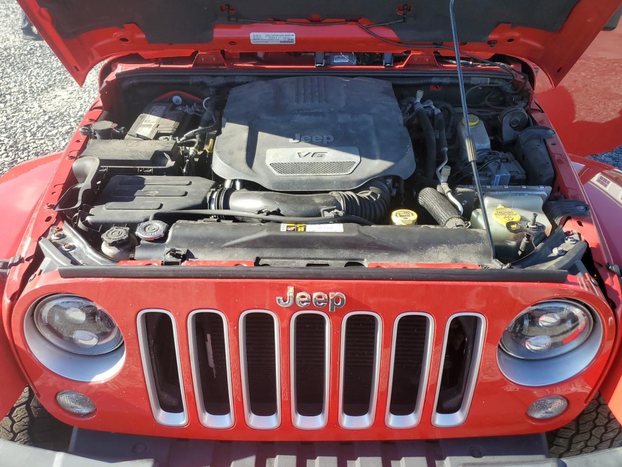 2016 Jeep Wrangler Unlimited Sahara VIN: 1C4HJWEG6GL147604 Lot: 85349255