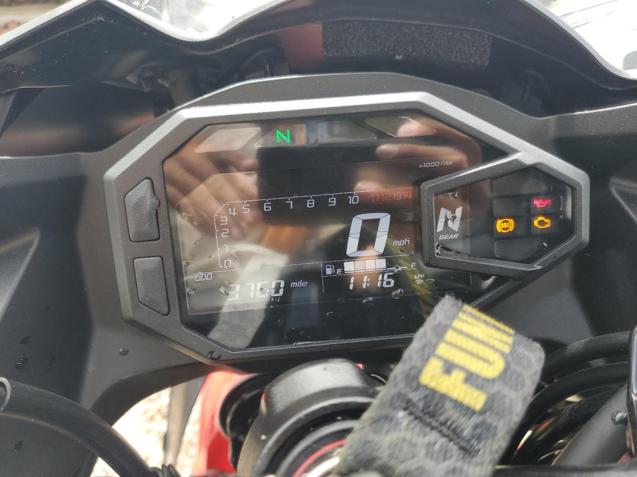 2024 Kawasaki Ex500 VIN: ML5EXGG16RDA05196 Lot: 90043575