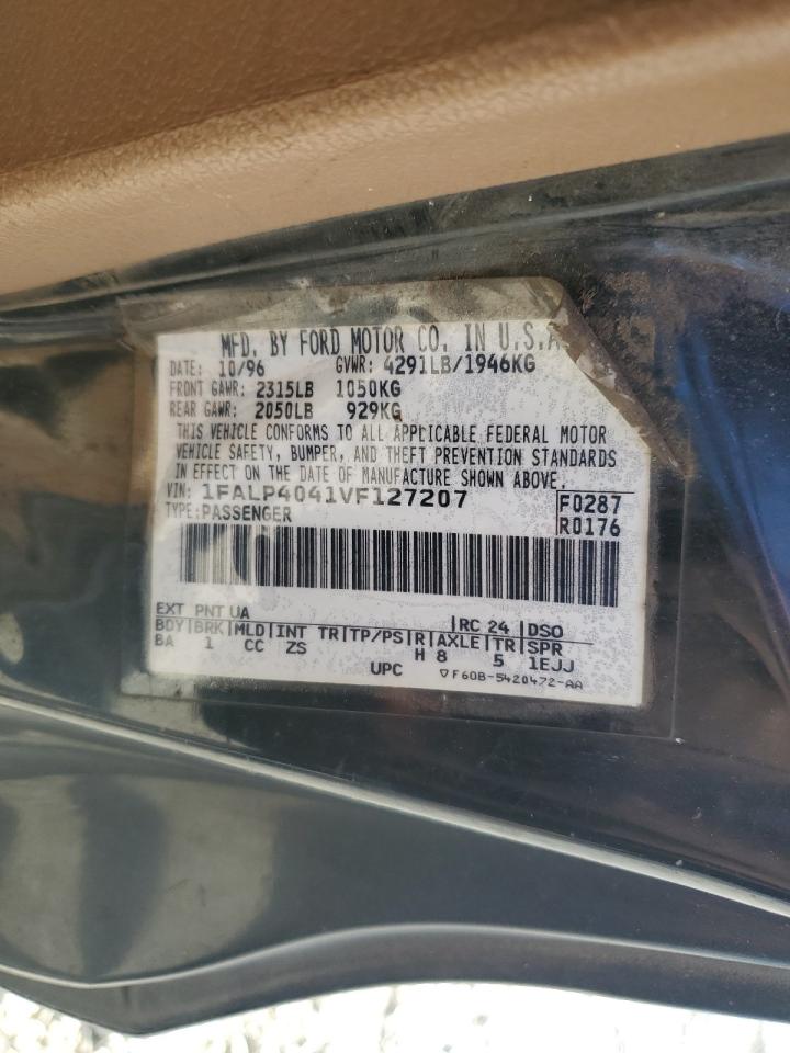 1997 Ford Mustang VIN: 1FALP4041VF127207 Lot: 84994255