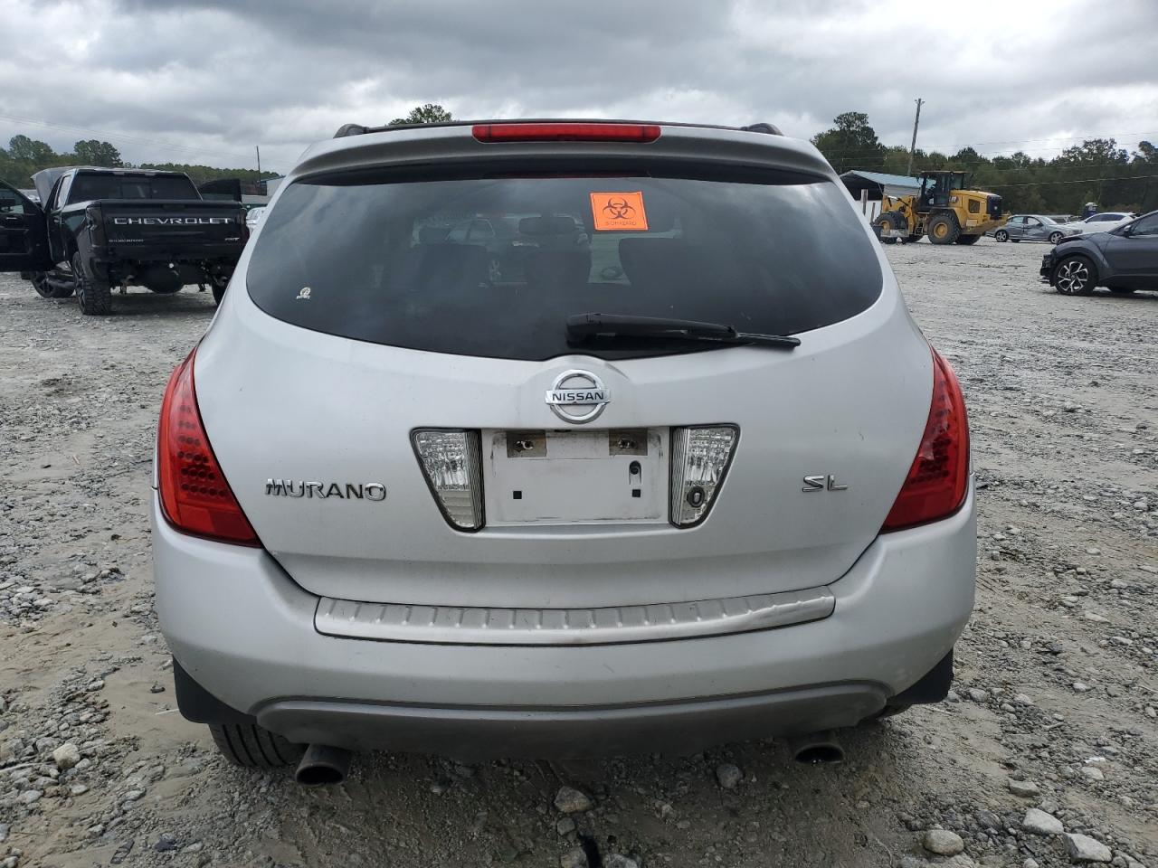 2006 Nissan Murano Sl VIN: JN8AZ08T36W417633 Lot: 90837725