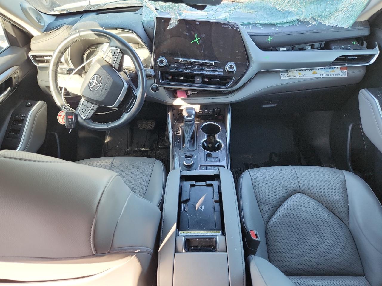 2022 Toyota Highlander Platinum VIN: 5TDFZRBHXNS193527 Lot: 87202555