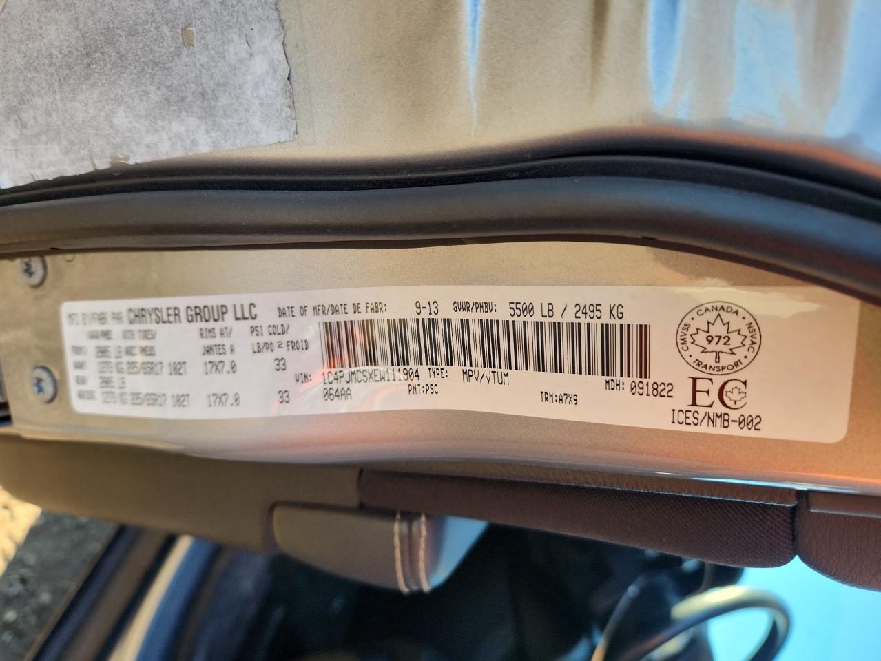 2014 Jeep Cherokee Latitude VIN: 1C4PJMCSXEW111904 Lot: 90410115