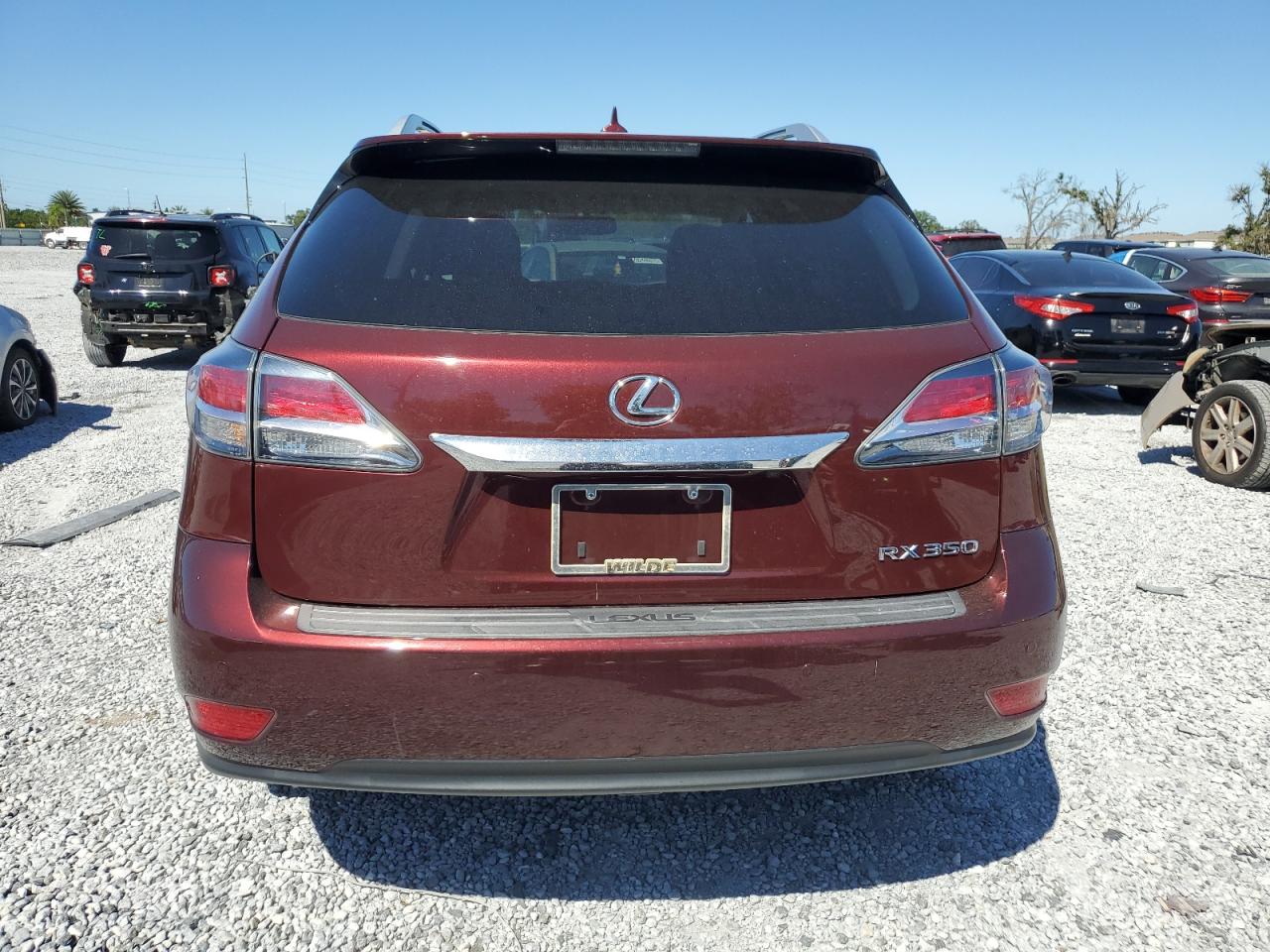2013 Lexus Rx 350 VIN: 2T2ZK1BA1DC117610 Lot: 86275075
