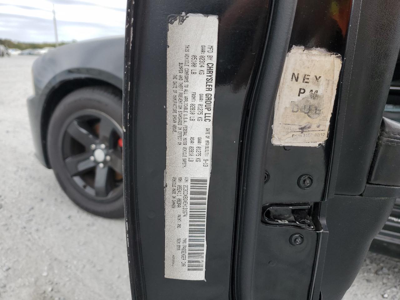 2014 Dodge Charger Se VIN: 2C3CDXBGXEH131674 Lot: 86257265