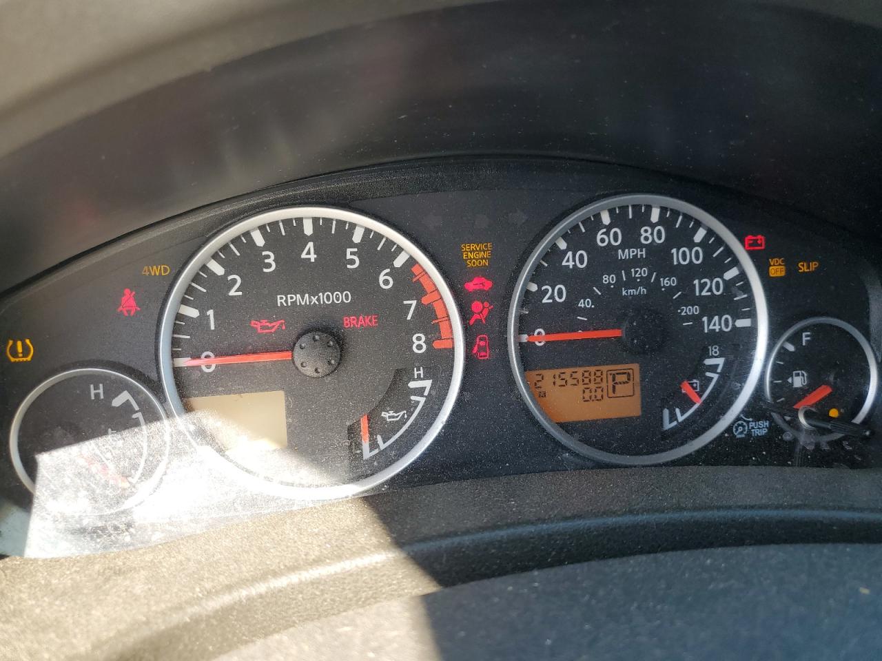 2008 Nissan Pathfinder VIN: 5N1AR18B88C634572 Lot: 82356925