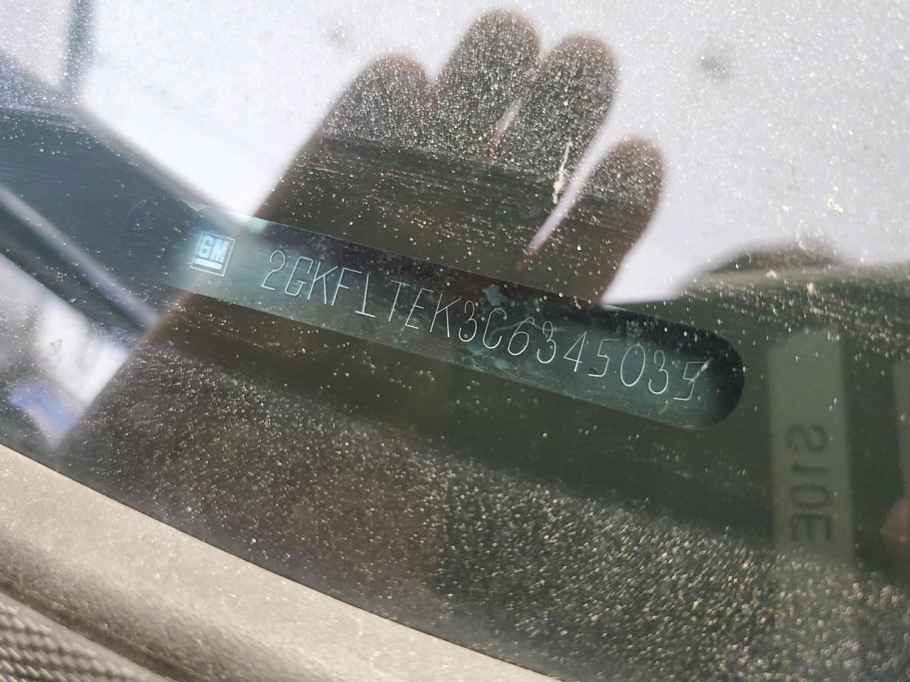 2012 GMC Terrain Sle VIN: 2GKFLTEK3C6345035 Lot: 84870865